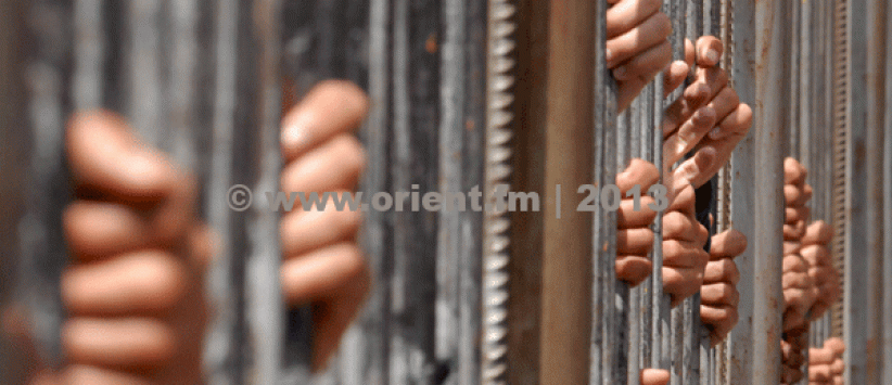 11 مصابا في حريق بسجن 