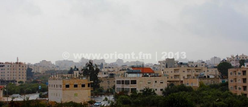 منخفض جوي محمل بإلأمطار والرياح يعبر فلسطين اليوم