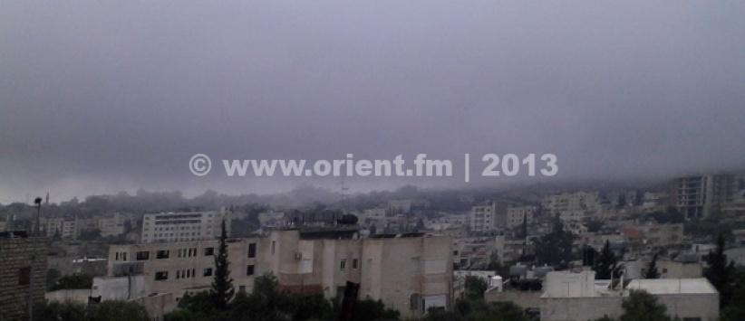 حالة الطقس لليوم الأثنين 22-4-2013