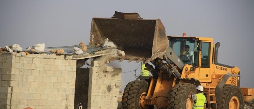 الاحتلال يهدم بركسا وحظيرة اغنام في بيت لحم