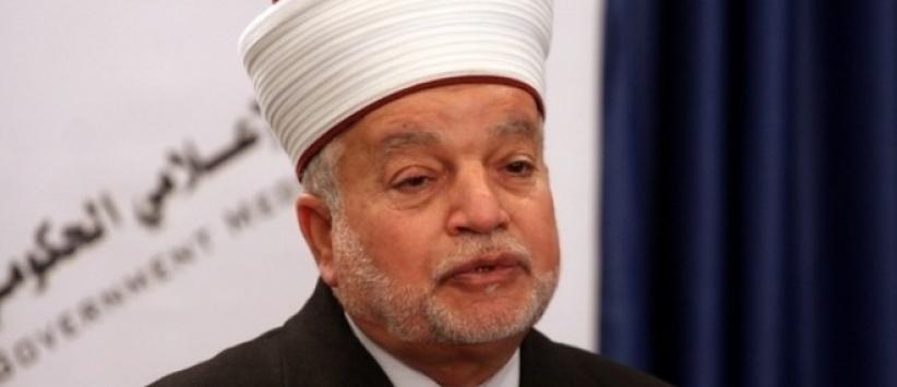 اعتقال المفتي العام للقدس والديار الفلسطينية