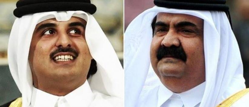 امير قطر يتخلى عن الحكم لنجله تميم