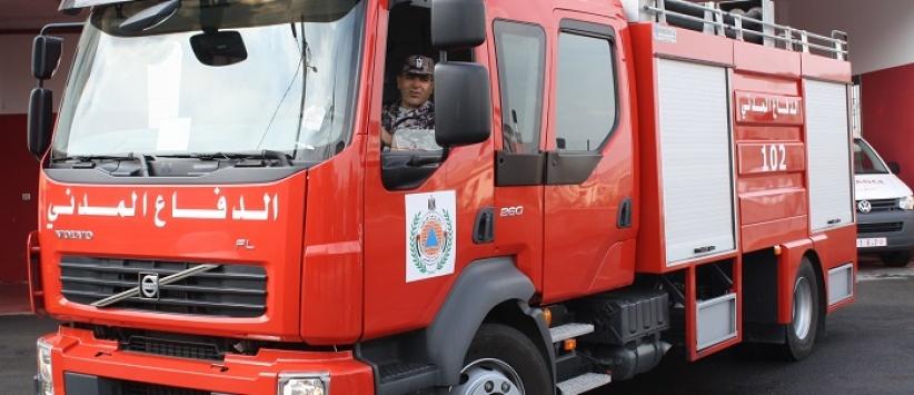 مجهولون يحرقون منزلاً في دورا