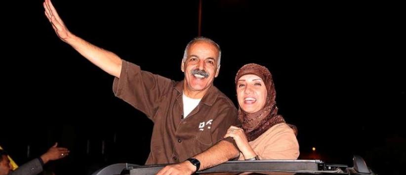 بالصور : بيت لحم تستقبل أسراها الثلاثة المحررين