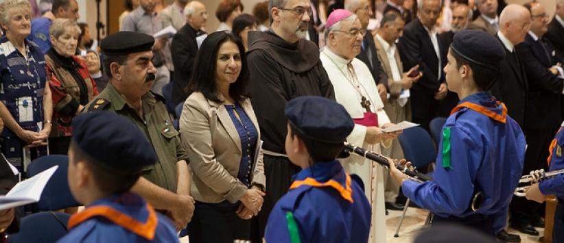 بالصور : جامعة بيت لحم تطلق احتفالاتها بذكرى تاسيسها الاربعين