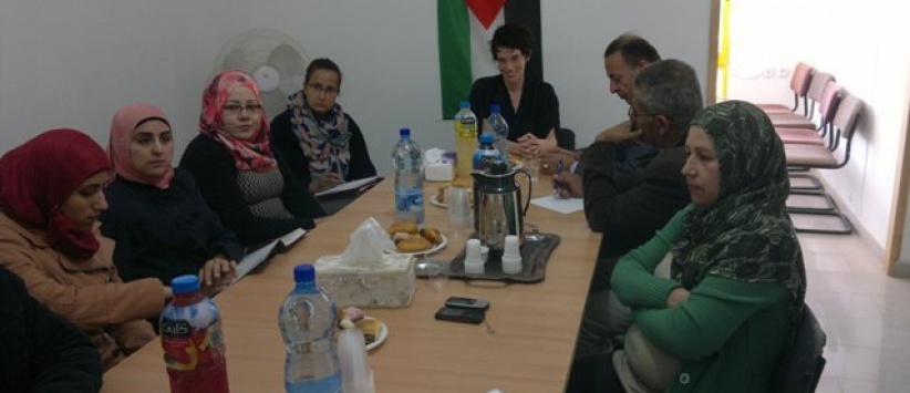 ممثلة كندا في فلسطين تلتقي بكتلة نضال المرأة في بيت لحم