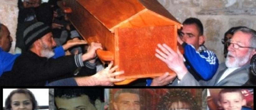 عكا: أكثر من 10 آلاف يشيعون جثامين قتلى إنهيار المبنى