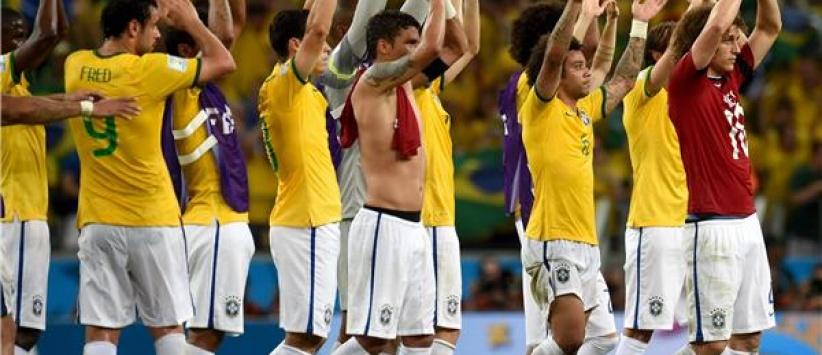 البرازيل والمانيا لدور الاربعة بالمونديال