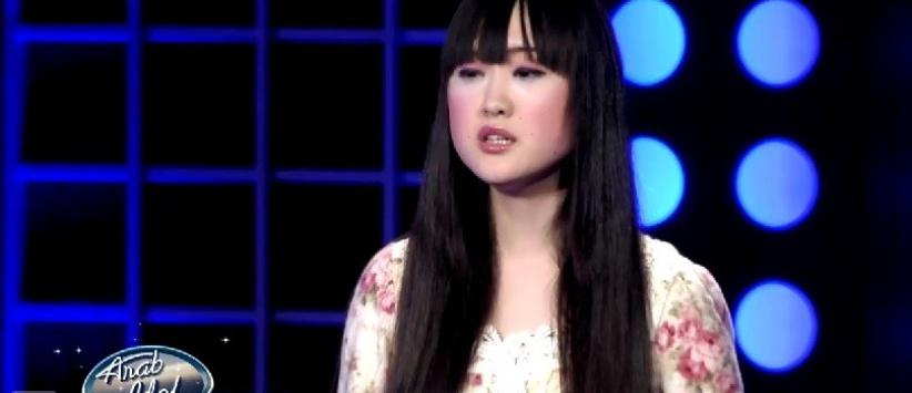 بالفيديو : فتاة يابانية تتأهل في مسابقة 