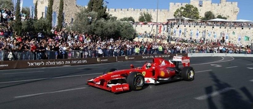 سباق (فورمولا 1) يغلق شوارع مدينة القدس