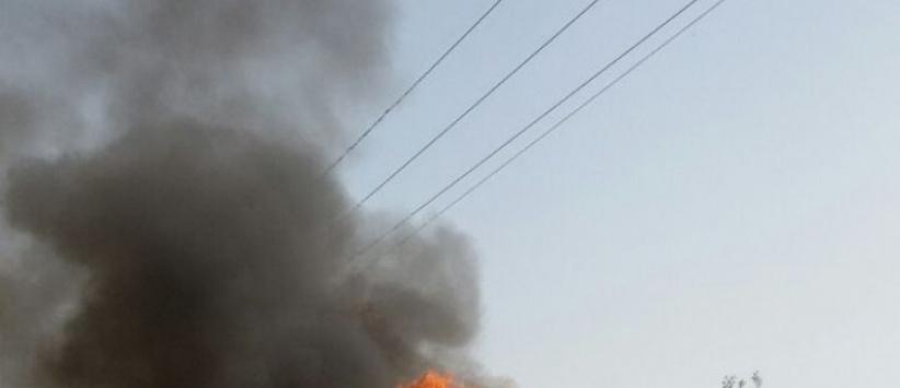 نابلس: إغلاق حاجز حوارة عقب مواجهات احياء لذكرى النكبة