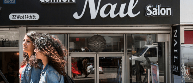 نيويورك.. عمال صالونات الأظافر في حماية الحاكم