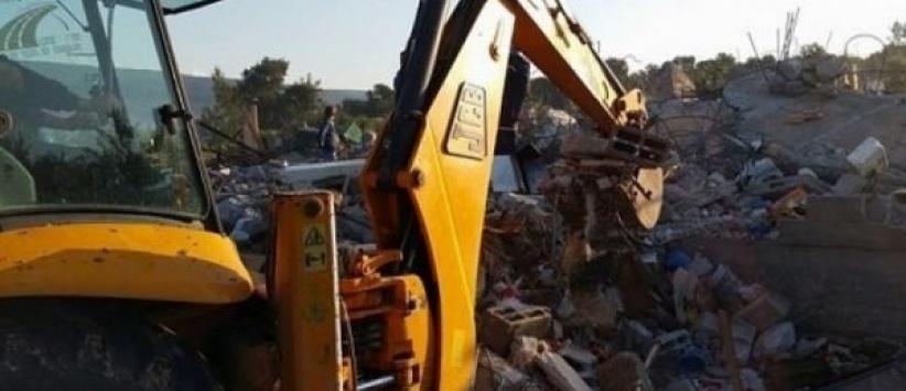 مواجهات واعتقالات خلال هدم منزل في كفركنا