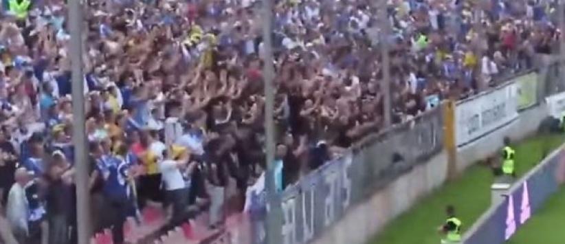 هكذا استقبلت جماهير البوسنة المنتخب الاسرائيلي في تصفيات اليورو