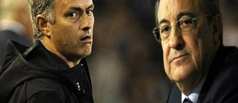 مورينيو لرئيس ريال مدريد: هناك 3 تفاحات فاسدة في غرفة خلع الملابس