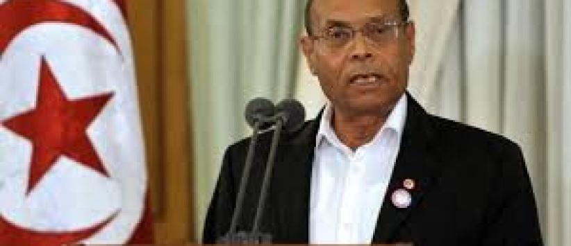 المرزوقي يصل باريس ويؤكد مشاركته بأسطول الحرية القادم