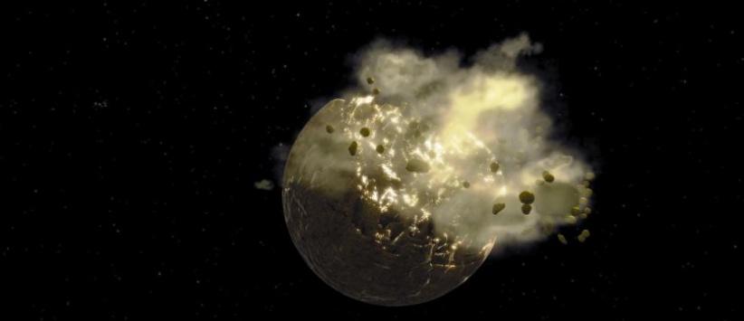 نظرياً: ماذا يحدث إذا تم نسف القمر؟!