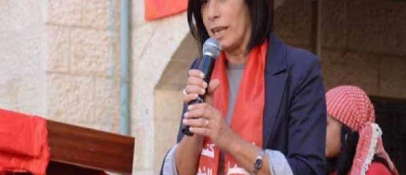 فيليتسيا لانغر توجه نداء مفتوحا للتضامن مع النائب خالدة جرار