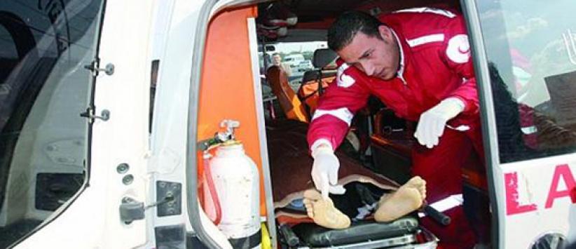 إصابة سائق دراجة نارية بحادث سير في بيت لحم