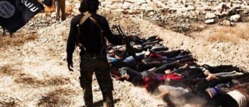 داعش ينشر مشاهد جديدة لمجزرة سبايكر بالعراق