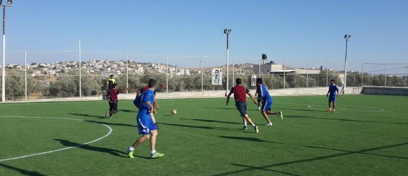 افتتاح ملعب الجدار في قرية دار صلاح