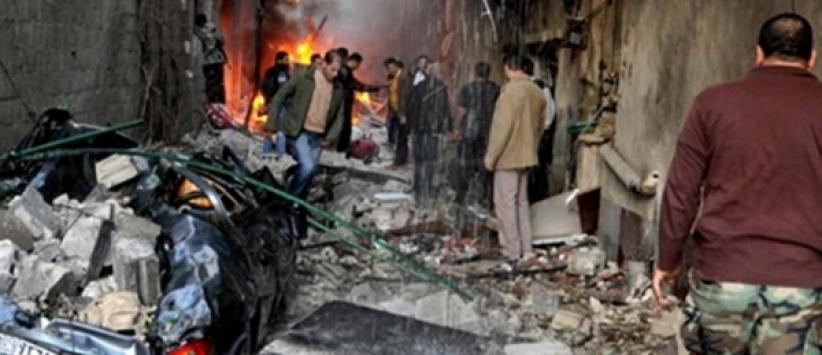 شهيدان لاجئان وقصف مخيم درعا بـ15 برميلاً متفجرًا