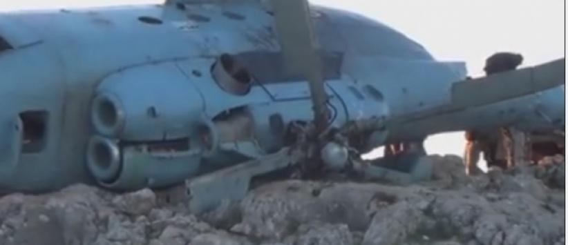 سقوط وتحطم طائرة خفيفة بالنقب
