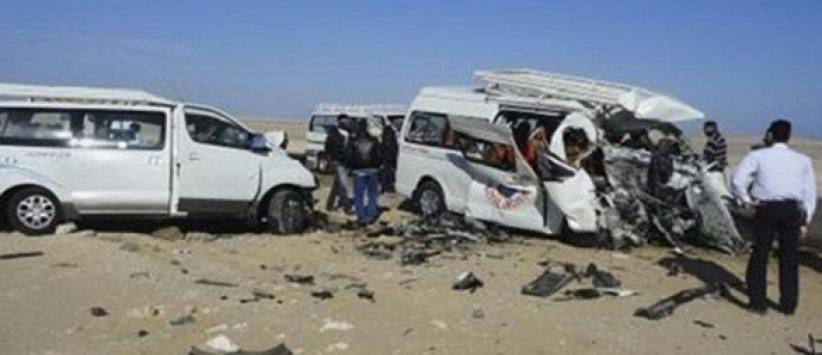 إصابة 10 أشخاص في حادث سير على طريق عيون الحرامية برام الله