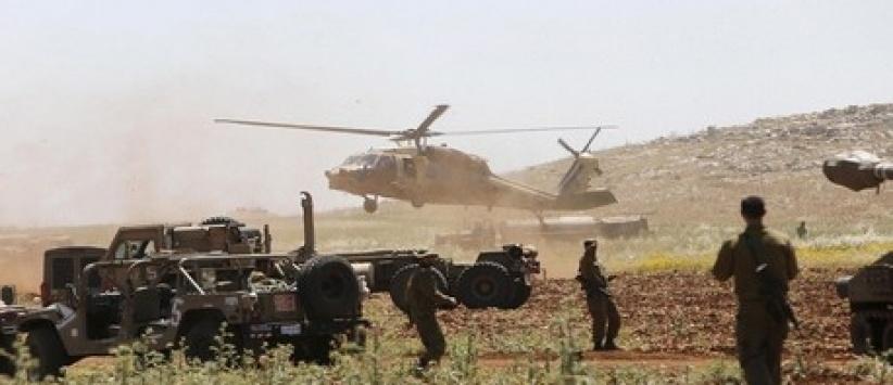 الاحتلال ينفذ مناورات عسكرية في الأغوار الشمالية