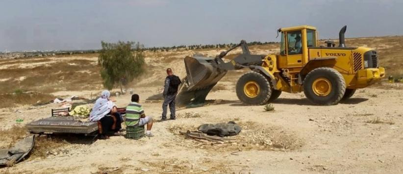 تقرير إسرائيلي: ارتفاع حاد بهدم المباني والتجريف بالنقب