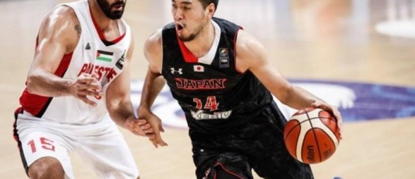منتخب فلسطين للسلة يخسر أمام اليابان بنهائيات اسيا