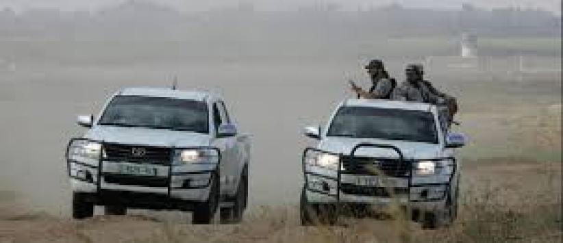 إصابة أحد أفراد الضبط الميداني برصاص الاحتلال شرق خانيونس