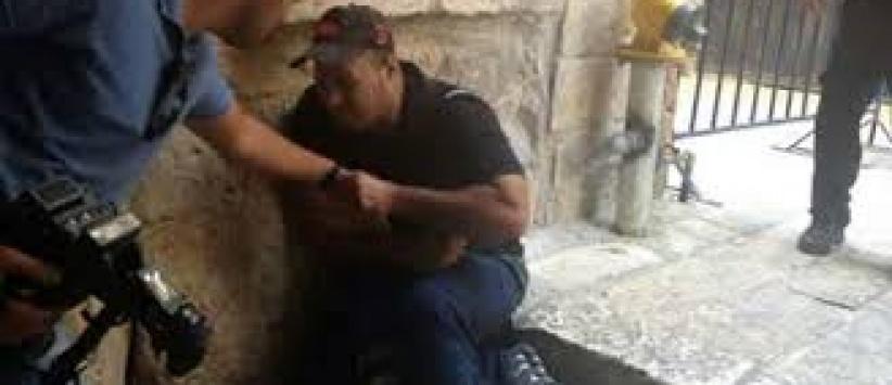 إصابة عدد من الصحفيين بعد اعتداء قوات الاحتلال عليهم في القدس