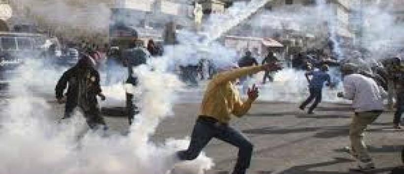 4 إصابات خلال مواجهات مع الاحتلال بالقدس