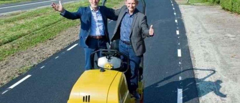 هولندا تدور النفايات لتعبيد الطرق!