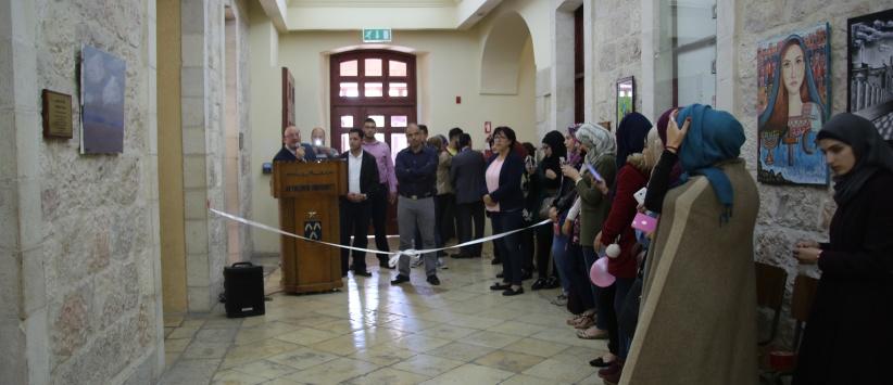 معرض الفن الابداعي لطلبة جامعة بيت لحم