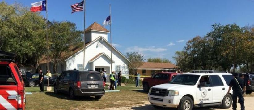 26 قتيلا في إطلاق نار داخل كنيسة في ولاية تكساس الأمريكية
