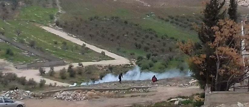 اصابة شاب برصاص الاحتلال في تقوع شرقي بيت لحم