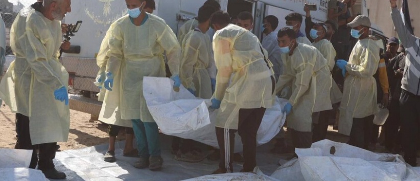 الصحة بغزة تقرر دفن 38 شهيدا لم يتم التعرف عليهم