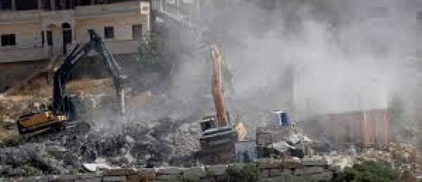 الاحتلال يهدم منازل ومنشآت زراعية في القدس وجنين ونابلس وبيت لحم