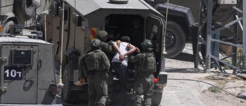 الاحتلال يعتقل 9 مواطنين من مخيم الجلزون وبدرس برام الله