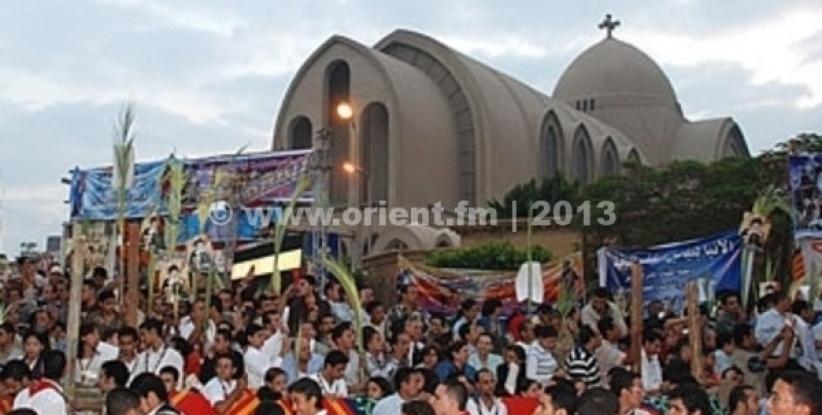 مسيرة للأقباط أمام وزارة الدفاع للمطالبة بحمايتهم