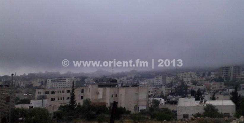 حالة الطقس لليوم الأثنين 22-4-2013