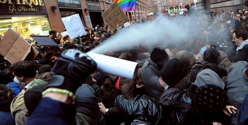 فرنسا: جرحى باحتجاجات ضد زواج المثليين