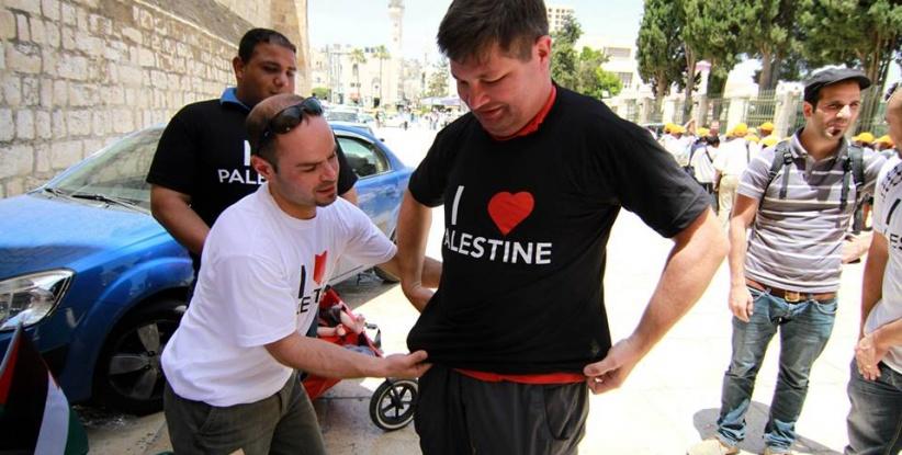 بالصور : بيت لحم فلسطينية مبادرة شبابية للتأكيد على هوية المدينة