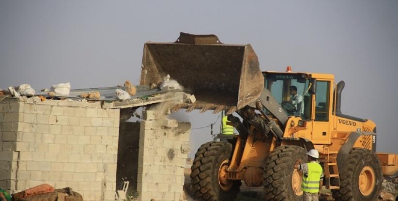 الاحتلال يهدم بركسا وحظيرة اغنام في بيت لحم