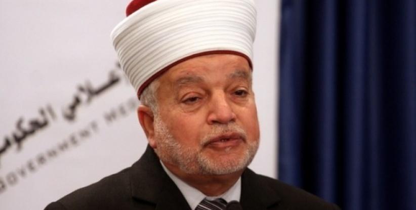 اعتقال المفتي العام للقدس والديار الفلسطينية