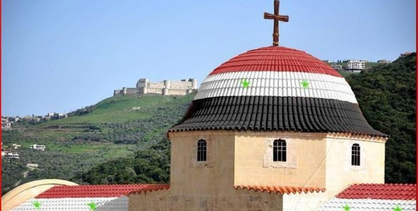 صراع على بلدة مسيحية في سوريا