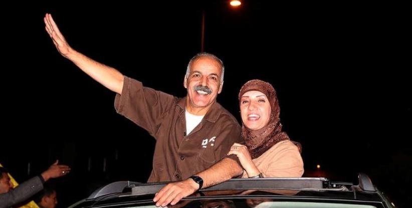 بالصور : بيت لحم تستقبل أسراها الثلاثة المحررين