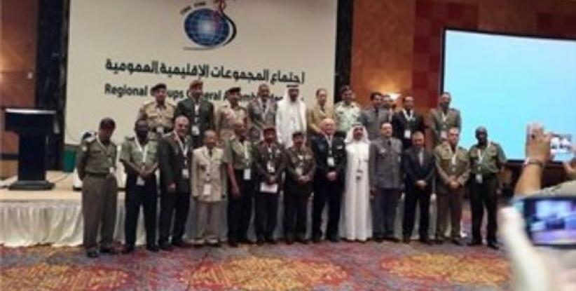 قبول عضوية فلسطين في المجموعة الاقليمية للطب العسكري